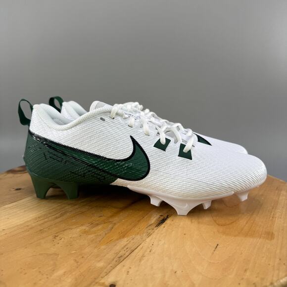 Nike Vapor Edge Speed 360 2 Men's Size 12 'White Fir Green' Football Cleats - Picture 1 of 8